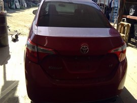 2015 TOYOTA COROLLA. RED, LE MODEL, 1.8L, AT.   Z26522